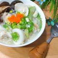 jocelin13 的 絲瓜海鮮粥{15分鐘料理} cooksnap