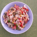 El cooksnap de davidespigaresmorales cuando hizo Ensalada de espirales (light).