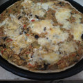 El cooksnap de Marcela Moybor cuando hizo Tarta HIPER LIGHT de Berenjena Zucchini y Tomate #Veggie.
