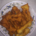 El cooksnap de Cathy Baeza cuando hizo Calzones rotos chilenos.