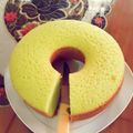 Cooksnap dari Wardah Hasri untuk resep Bolu pandan panggang biasa