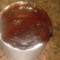 El cooksnap de Uma Carina cuando hizo Volcán húmedo de chocolate al microondas.