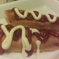 El cooksnap de Gerardo Zapata R cuando hizo Banderillas de salchicha mexicana.