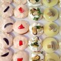 El cooksnap de Marcela Sepulveda cuando hizo Canapés de kanikama.