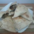 El cooksnap de Teresita Feliz cuando hizo Empanadas de Pino al horno.