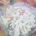 El cooksnap de Soraya Fau Buira cuando hizo Coleslaw, ensalada americana o ensalada de col y zanahoria.