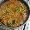El cooksnap de Astor Unico cuando hizo Guiso de fideos con verduras.