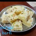 Poonam Gupta's cooksnap of when they made Coconut burfi.