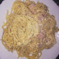 El cooksnap de Mmt cuando hizo Espaguetis a la carbonara con nata (Mambo/Thermomix).