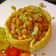 Anjana Sahil Manchanda का कुकस्नैप जब उन्होंने केले और छोले की चटपटी चाट(kele aur chole ki chatpati chaat recipe in hindi) बनाया था।