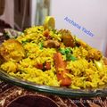 Archana Yadav's cooksnap of when they made Vegetables Biryani.