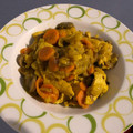 El cooksnap de Aida Cocina cuando hizo Pollo con verduras y cúrcuma.