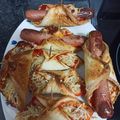 El cooksnap de Sensi Rb cuando hizo Pizzetas de atún y queso con pan de molde en Freidora de aire (Airfryer).