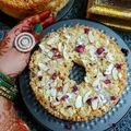 Priya vishnu Varshney का कुकस्नैप जब उन्होंने मावे वाला घेवर बनाया था।