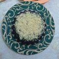 Cooksnap dari Ndgr untuk resep Bolu kukus ketan hitam tabur keju