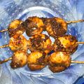 Cooksnap dari amah untuk resep Udang windu bakar Teflon (tiger prawn)