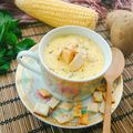 Cooksnap dari Arshiya Kitchen untuk resep Soup cream JATANG (JAgung kenTANG)