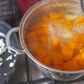 El cooksnap de gloria muñoz cuando hizo Charquicán de longaniza.