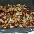 Andy T's cooksnap of when they made Red roasted baked potatoes.