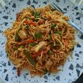 Oindrila Majumdar's cooksnap of when they made ভেজ নুডলস (Veg noodles recipe in Bengali).