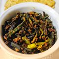 Meenakshi Verma( Home Chef) का कुकस्नैप जब उन्होंने भिंडी की सब्जी और पराठा बनाया था।