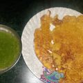 Pooja Sharma का कुकस्नैप जब उन्होंने मक्की आटे का चीला (makki atta ka cheela recipe in Hindi) बनाया था।