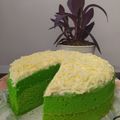 Cooksnap dari Inez Claudia untuk resep Bolu pandan keju kukus