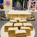 Beáta Hujber Cooksnap-ja, amikor elkészítette a(z) Ötlapos hatlapos, karamell krémes szelet receptet.