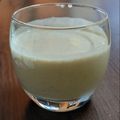 Kajal Pavagadhi's cooksnap of when they made Dates Banana Smoothie.