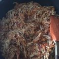 El cooksnap de annabella cuando hizo Pollo en tinga.