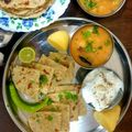 Payal Sachanandani (payal's kitchen)'s cooksnap of when they made ફરાળી થાળી (Farali Thali Recipe In Gujarati).