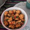 Cooksnap dari vitria elly susanti untuk resep 187. Tumis Oncom Leunca Kemangi