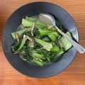 Cooksnap Emran Shari semasa beliau membuat Pak Choy Goreng Simple 🥬😋.