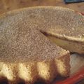 El cooksnap de Paola Benitez cuando hizo Tarta de Ricota con Dulce de Leche.