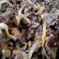 Cooksnap dari Mama Raziq untuk resep Beef teriyaki ala hokben by umi nara