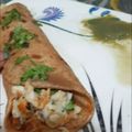 Soni Mehrotra का कुकस्नैप जब उन्होंने पराठा एग रोल (paratha egg roll recipe in Hindi) बनाया था।