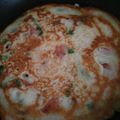 Cooksnap của Nguyễn Vy khi họ làm theo món Pancake xúc xích ăn sáng cho bé