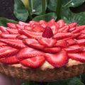 El cooksnap de caro cuando hizo Tarta de crema pastelera y frutilla.