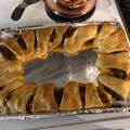 Steven Nicholson's cooksnap of when they made Taco Ring.