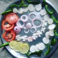 Bimla mehta का कुकस्नैप जब उन्होंने सलाद (Salad recipe in Hindi) बनाया था।