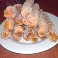 El cooksnap de Celeste Insua cuando hizo Churro Argentino clásico.