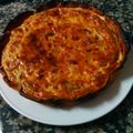 El cooksnap de acorro53@gmail.com cuando hizo Tarta quiché de calabacín y bacon.