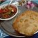 Crystal का कुकस्नैप जब उन्होंने छोले भटूरे(chole bhature recipe in hindi) बनाया था।