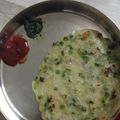 Kirti Rai का कुकस्नैप जब उन्होंने सूजी और चावल का वेजिटेबल चीला बनाया था।