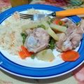 El cooksnap de Olga Alexandra Gutierrez Astorga cuando hizo Estofado de pollo 🍗 y arroz 🍚.