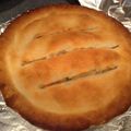 Scot Schmidt's cooksnap of when they made Debs chicken pot pie.