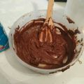 El cooksnap de Julieta Gelfman cuando hizo Volcán de chocolate.