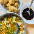 Cooksnap dari Nur'aini Rohmadani untuk resep Sayur Sop Sosis + Tahu Goreng Crispy + Sambal Kecap (Ide Bekal Anak Kos)