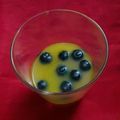 El cooksnap de Julia C. cuando hizo Zumo de Naranjas y arándanos.