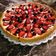El cooksnap de Kari cuando hizo Tarta de queso blanco y frutillas! 🍓.